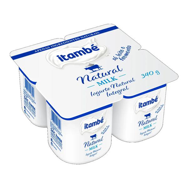 IOGURTE ITAMBE NATURAL MILK INT 340G