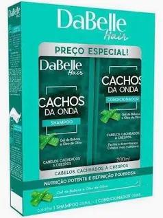 KIT DABELLE SHA 250ML COND 200ML  CACHOS DA ONDA
