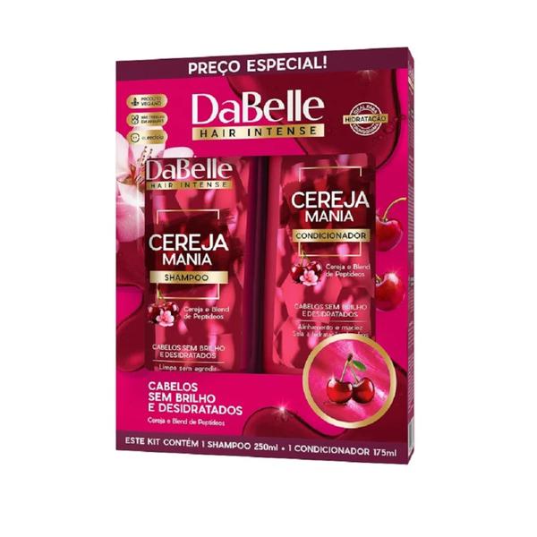 KIT DABELLE SHA 250ML COND 200ML  CEREJA MANIA