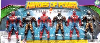 KIT DE HEROIS C/6 PCS REF:AKT3556 ARK