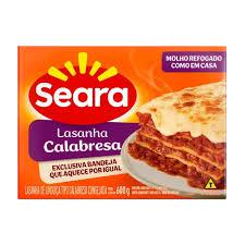 LASANHA SEARA CALABRESA 600G