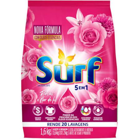 LAVA ROUPAS SURF EXPLOSAO DE FLORES SC 1.6KG