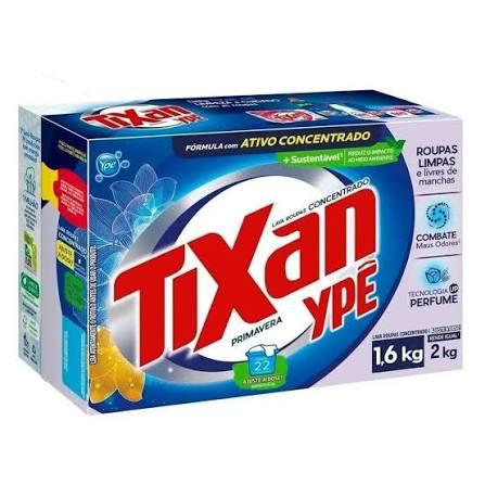 LAVA ROUPAS TIXAN ECON PRIMAVERA CAIXA 1.6KG