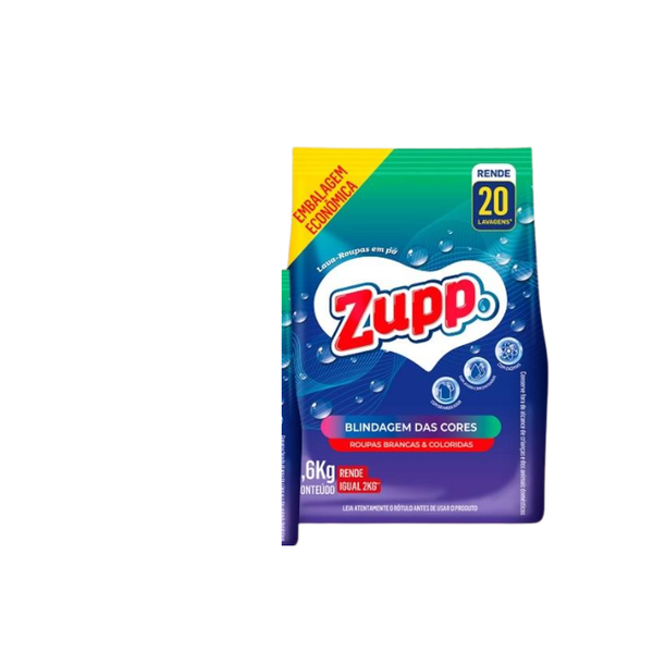 LAVA ROUPAS ZUPP BLINDAGEM DAS CORES SC 1.6KG