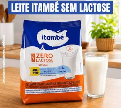 LEITE ITAMBE INTEGRAL INST PO ZERO LACTOSE 500G