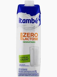 LEITE ITAMBE ZERO LACTOSE DESNATADO 1L