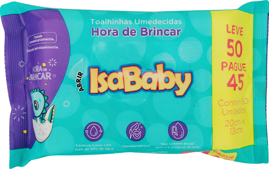 LENCO UMEDECIDO ISABABY L50/P45UN