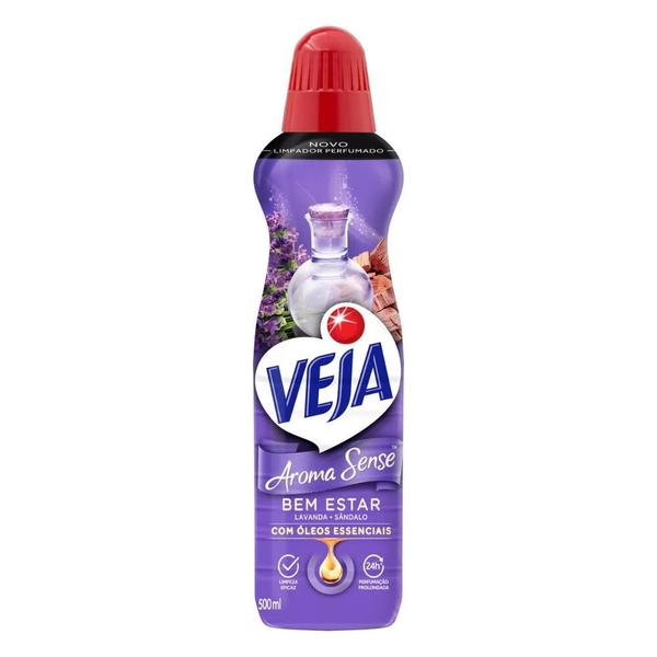 LIMPADOR VEJA AROMA SENSE LAVANDA 500ML