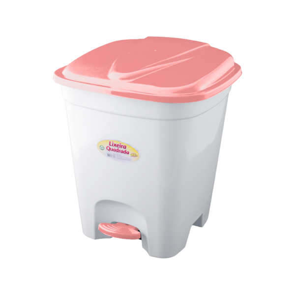 LIXEIRA PRATIC QUAD COM PEDAL N14