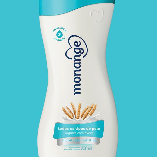 LOCAO MONANGE IOGURTE AVEIA 200ML