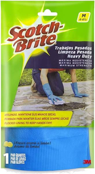 LUVA SCOTCH BRITE AZUL M