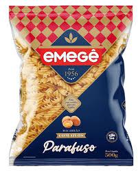 MACARRAO EMEGE OVOS PARAFUSO 500G