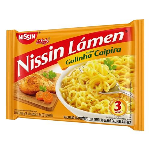 MACARRAO NISSIN INST GALINHA CAIPIRA PIC 85G