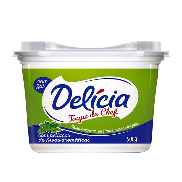 MARGARINA DELICIA COM SAL ERVAS 500G