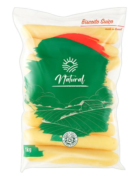 MINI BISCOITO SUICO NATURAL CONGELADO 1KG