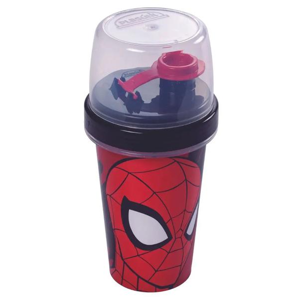 MINI SHAKEIRA HOMEM-ARANHA 320ML REF.1077 PLASUTIL