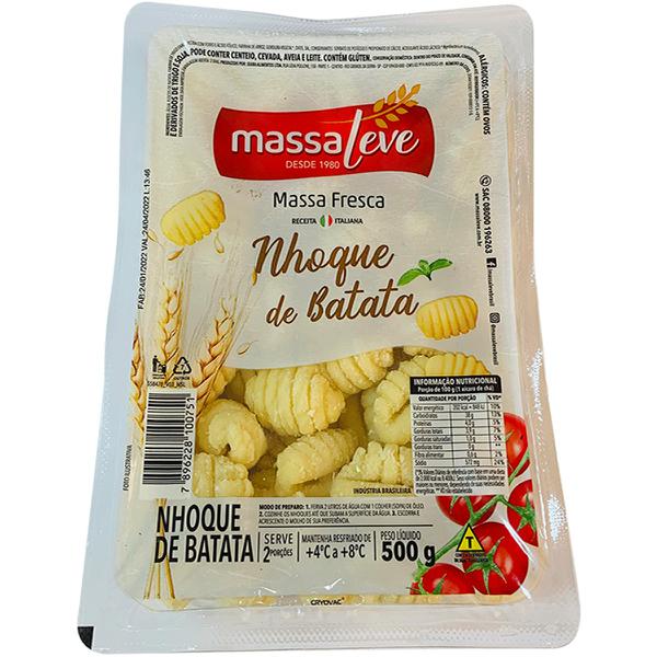 NOQUE MASSALEVE BATATA 500G