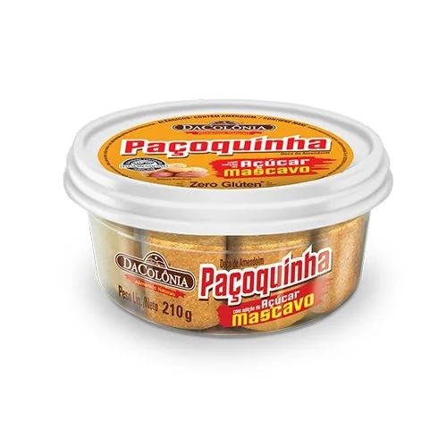PACOQUINHA DA COLONIA ACUCAR MASCAVO 210G