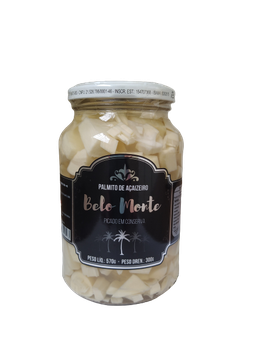 PALMITO BELO MONTE INTEIRO 120G