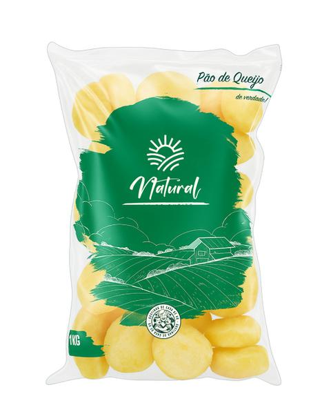 PAO DE QUEIJO NATURAL CONGELADO 1KG