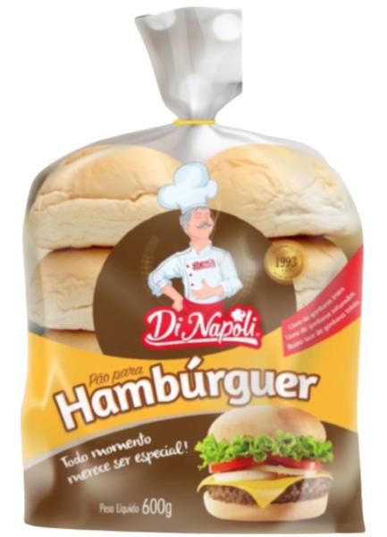 PAO DI NAPOLI HAMBURGUER 600G