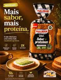 PAO PULLMAN VITAL SABOR PROTEINA 370G