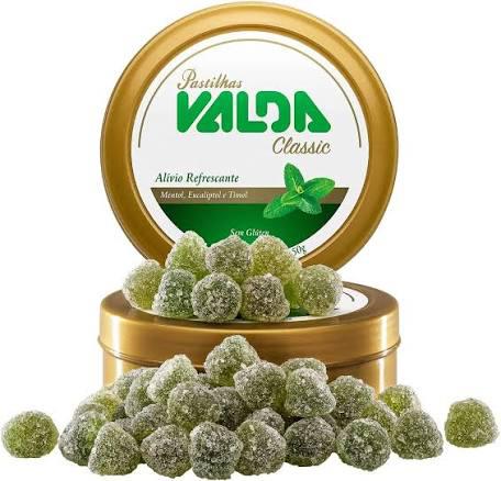 PASTILHA VALDA CLASSIC LATA 50G