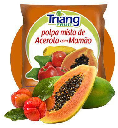 POLPA TRIANG ACEROLA MAMAO 100G