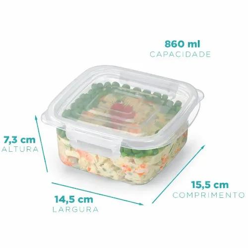 POTE NITRON QUAD COM TRAVA 860ML