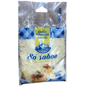 QUEIJO SO SABOR PARMESAO RALADO 40G