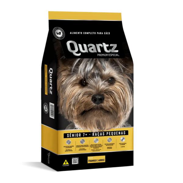 RACAO QUARTZ SENIOR 7+ RACAS PEQUENAS 1KG