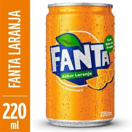 REFRIGERANTE FANTA LARANJA LT 220ML