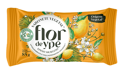 SABONETE FLOR DE YPE VEG LIMAO SIC SC 200ML