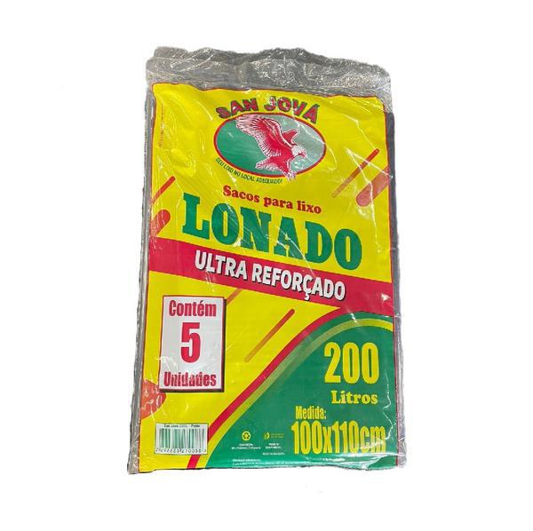 SACO SAN JOVA PRETO REFORC 5UN 200L