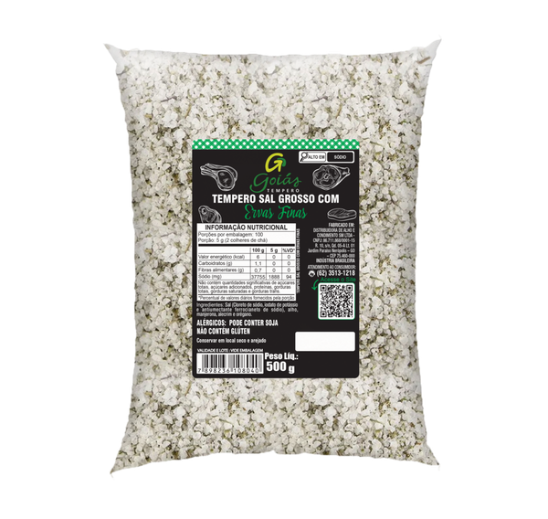 SAL GOIAS TEMPEROS CHUR C ERVAS FINAS 500G