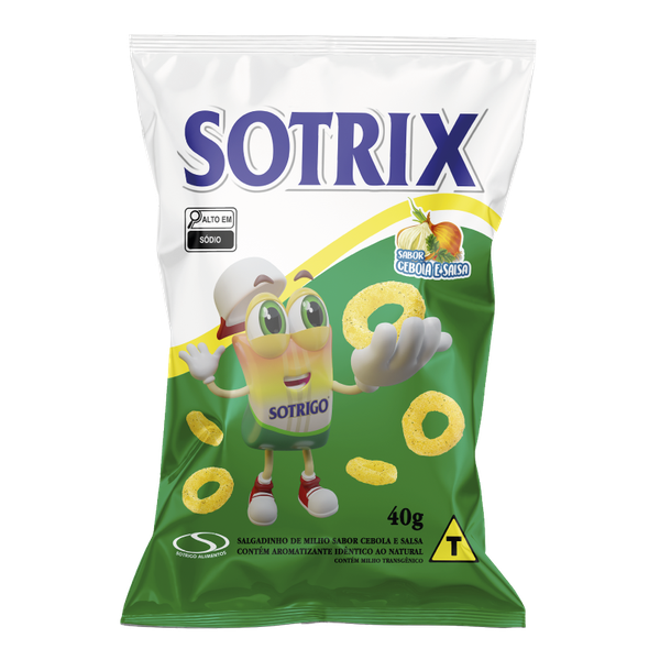 SALGADINHO SOTRIX CEBOLA E SALSA 40G