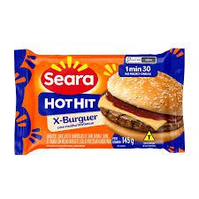 SANDUICHE SEARA HOT HIT X BURGUER 145G