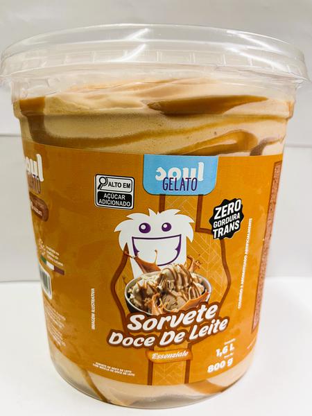 SORVETE SOUL GELATO DOCE DE LEITE 1.6L