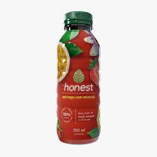 SUCO HONEST MORANGO COM MARACUJA 350ML