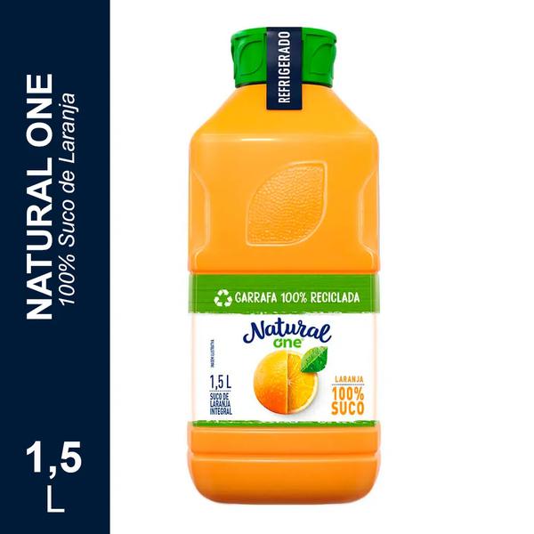 SUCO NATURAL ONE LARANJA 1.5L