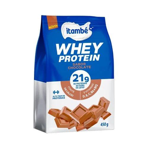 SUPLEMENTO ITAMBE WHEY PROTEIN CHOCOLATE PO 450G