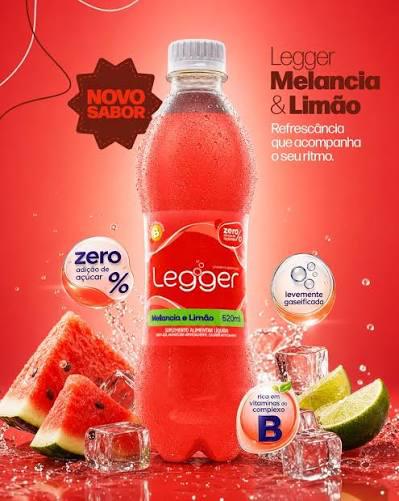 SUPLEMENTO LEGGER MELANCIA E LIMAO 520ML