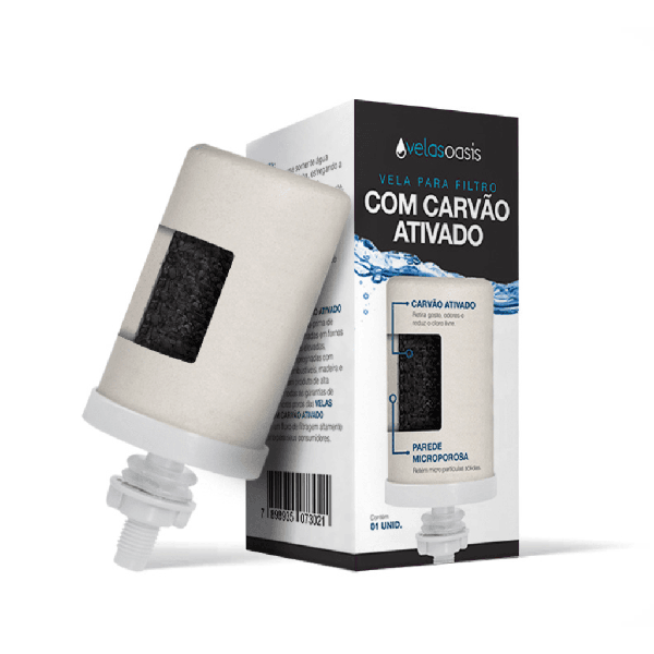 VELA VELAS OASIS FILTRO C CARVAO ATIVADO