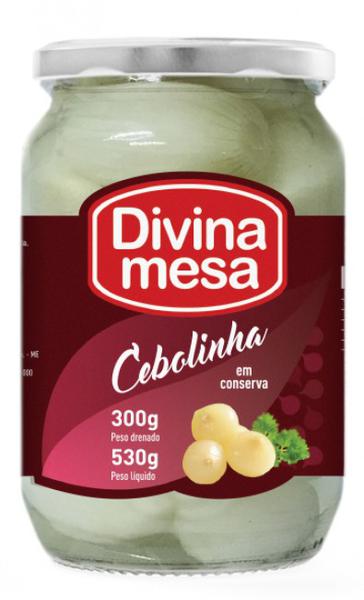 CEBOLA CONSERVA DIVINA MESA 300G
