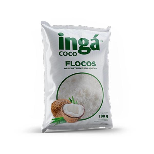 COCO FLOCOS INGA 100G SEM ACUCAR