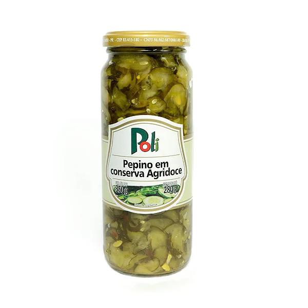 PEPINO AGRIDOCE 280G POLI