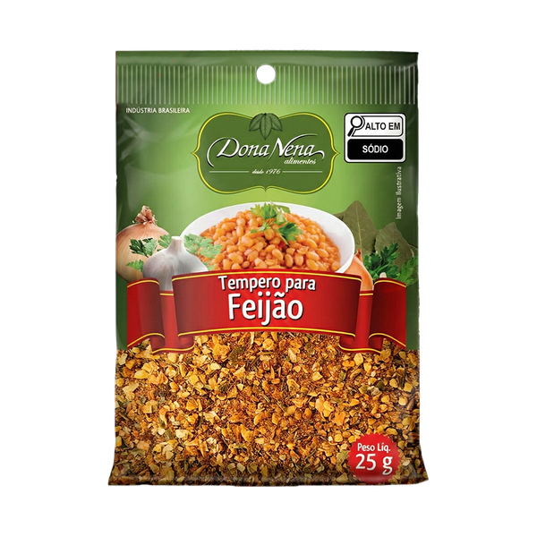 TEMPERO DONA NENA 25G FEIJAO