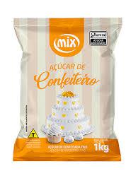 ACUCAR DE CONFEITEIRO MIX 1KG