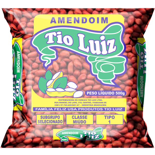 AMENDOIM TIO LUIZ 500G