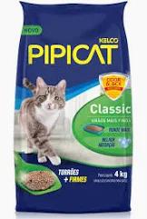 AREIA HIGIENICA GATO REI CLASSIC 4KG